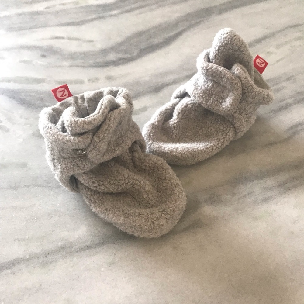 Zutano Baby Booties 12 Months